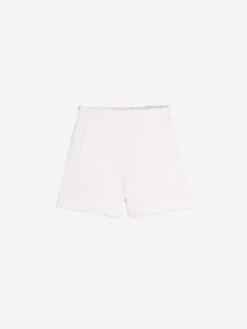 Vilagallo Bermuda Lino Algodon Blanco Cheap