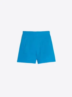Vilagallo Bermuda Lino Azul Best Sale