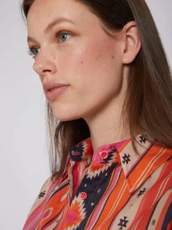 Vilagallo Camisa Algodon Estampado Navajo Cheap