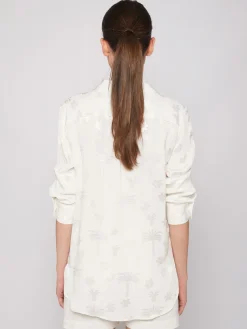 Vilagallo Camisa Blanca Jacquard La Palma Hot