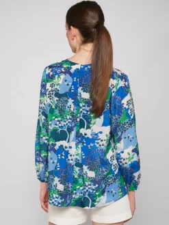 Vilagallo Camisa Estampado Blue Blossom New