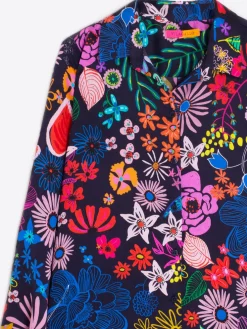 Vilagallo Camisa Fluida Estampado Flores Online