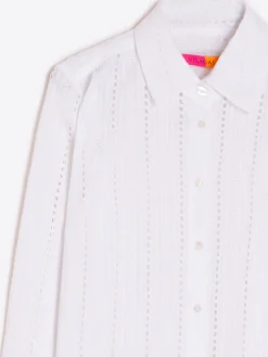 Vilagallo Camisa Irina Blanco Bordado Online