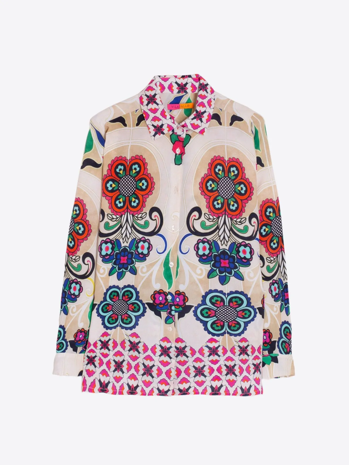 Vilagallo Camisa Irina Floral Noveau Outlet