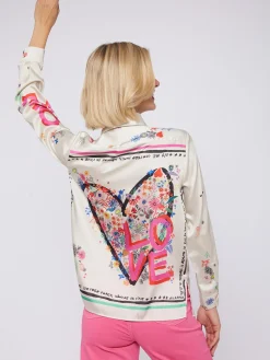 Vilagallo Camisa Love Grafitti Sale