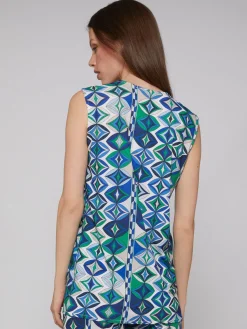 Vilagallo Camisa Punto Estampado Geometrico Cheap