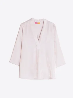 Vilagallo Camisa Satinada Brillo Oro Discount