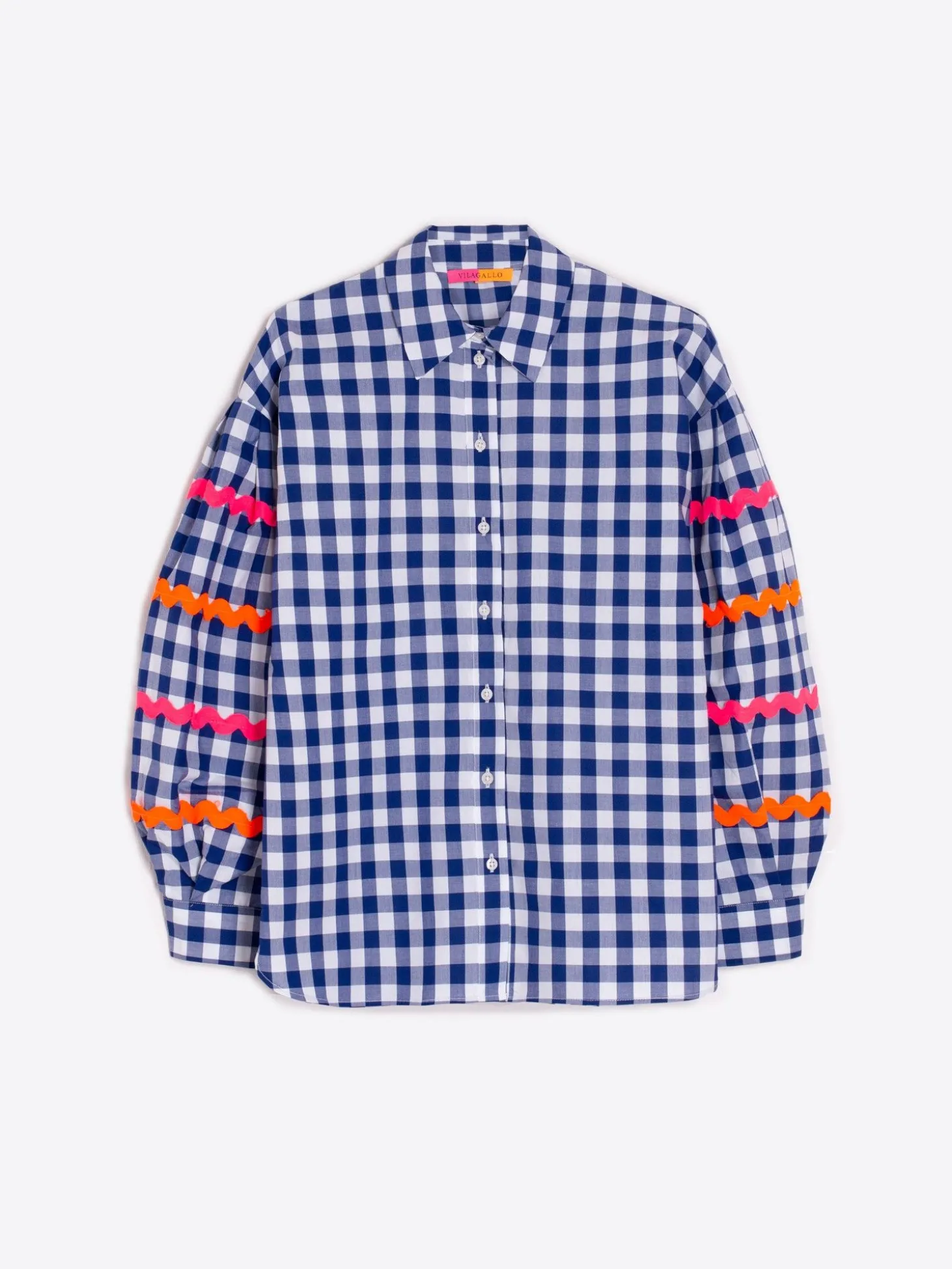 Vilagallo Camisa Vernen Navy Vichy Store
