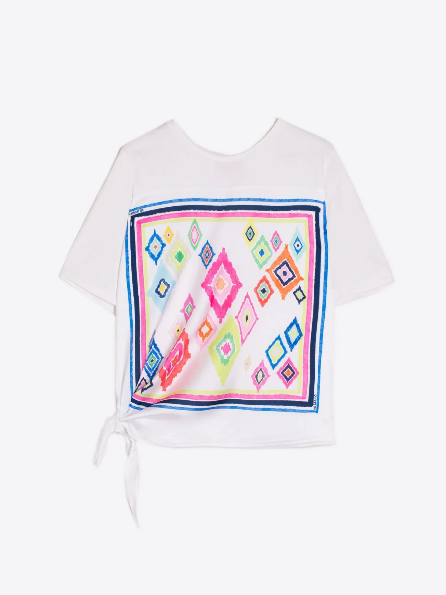 Vilagallo Camiseta Nudo Ikat Best