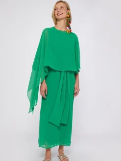 Vilagallo Capa Multiposicion Chiffon Verde Discount