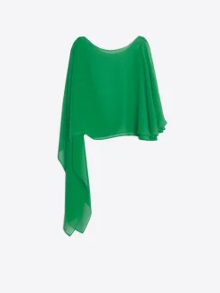 Vilagallo Capa Multiposicion Chiffon Verde Discount