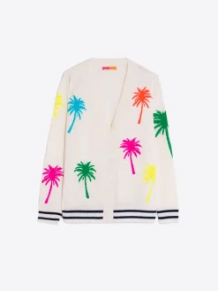 Vilagallo Cardigan Punto Intarsia Palmeras Store
