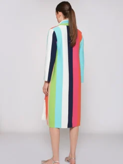 Vilagallo Cardigan Punto Rayas Multicolor Fashion