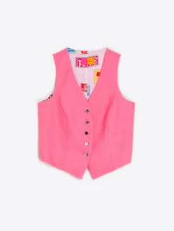 Vilagallo Chaleco Rosa Lino Strech Shop