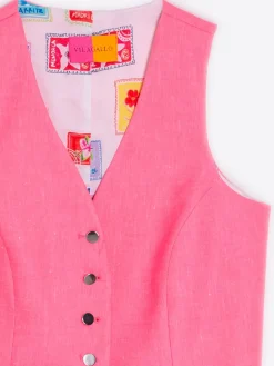 Vilagallo Chaleco Rosa Lino Strech Shop