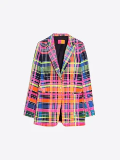 Vilagallo Chaqueta Cuadro Multicolour Shop