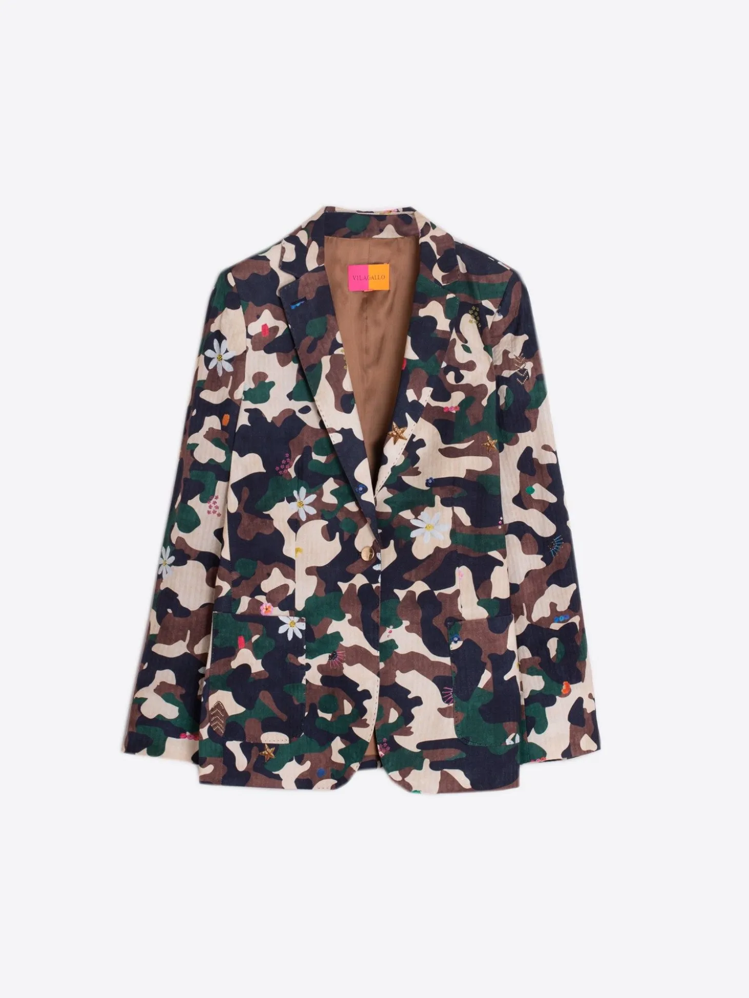 Vilagallo Chaqueta Estampado Camuflaje Sale