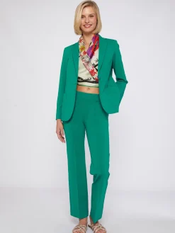 Vilagallo Chaqueta Harlow Green Knit Perfect Fit Best