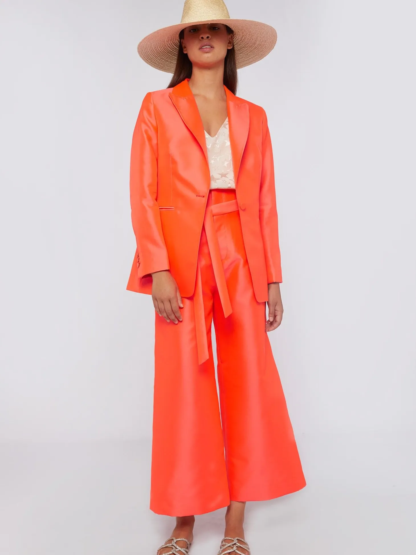 Vilagallo Chaqueta Mikado Fluor Fashion