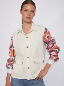 Vilagallo Chaqueta Punto Mangas Lentejuelas Store