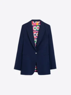 Vilagallo Chaqueta Punto Marino Perfect Fit Hot