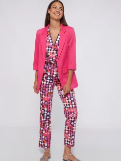 Vilagallo Chaqueta Punto Rosa Perfect Fit Flash Sale