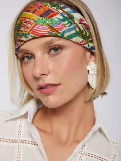 Vilagallo Foulard Seda Casitas 45Cm Clearance