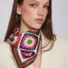 Vilagallo Foulard Seda Crochet 45Cm Outlet