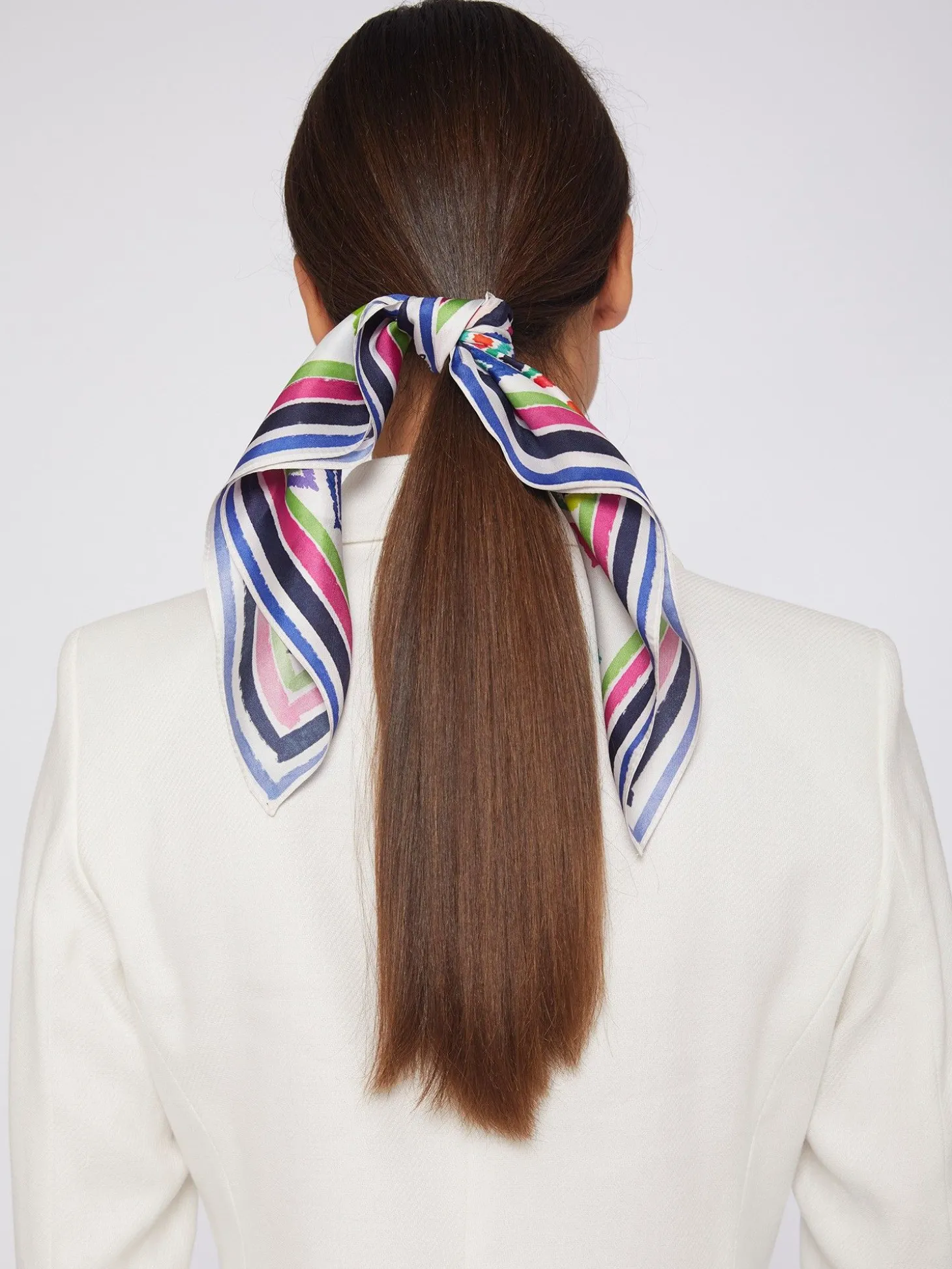 Vilagallo Foulard Seda Ikat 45Cm Cheap