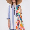 Vilagallo Fouta Mediana Estampado Ikat Discount