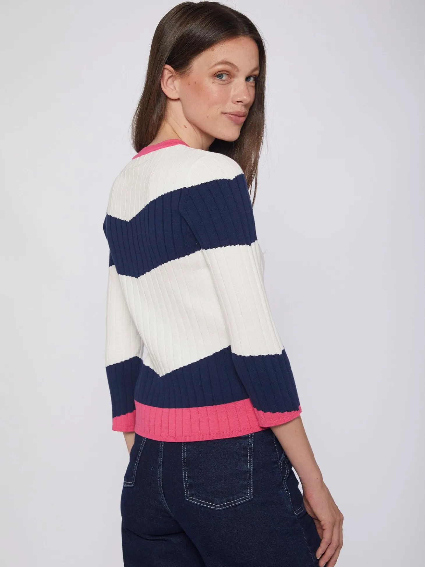 Vilagallo Jersey Punto Canale Colour Block Best