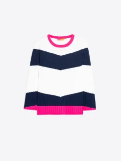 Vilagallo Jersey Punto Canale Colour Block Best