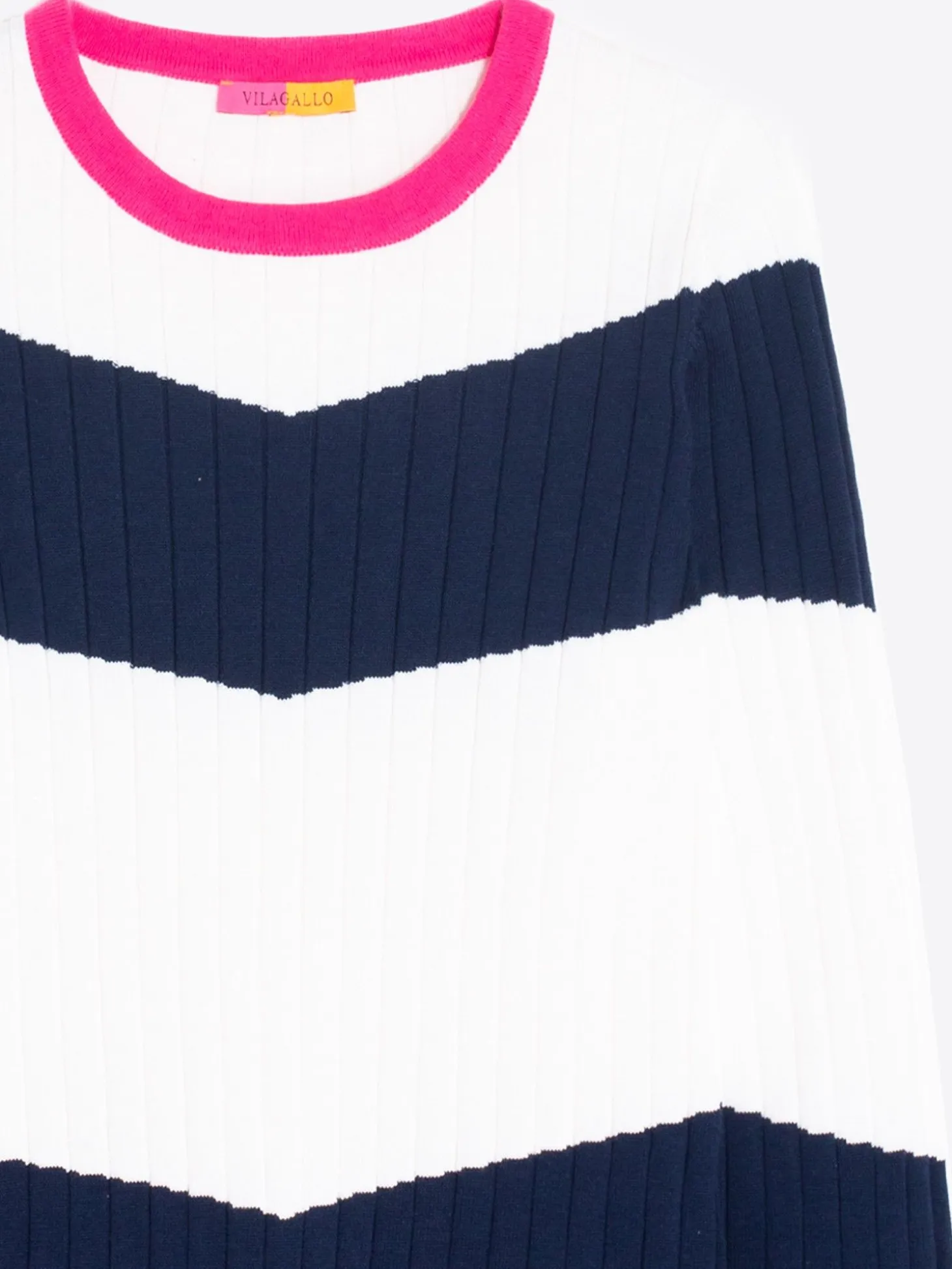 Vilagallo Jersey Punto Canale Colour Block Best