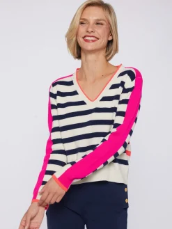 Vilagallo Jersey Punto Rayas Multicolor Shop