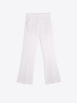 Vilagallo Pantalon Algodon Lino Blanco Best Sale