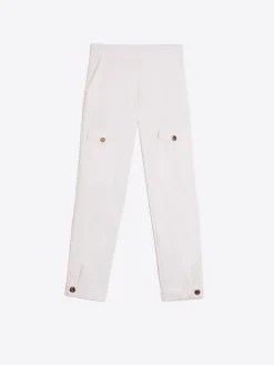 Vilagallo Pantalon Cargo Punto Blanco Perfect Fit Online