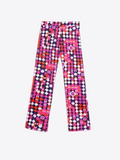 Vilagallo Pantalon Geometrico Algodon Cheap