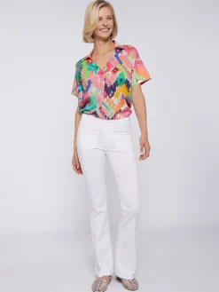 Vilagallo Pantalon Laura Blanco Sale