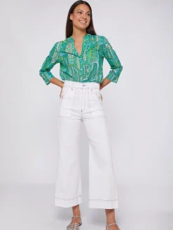 Vilagallo Pantalon Noa Blanco Sale