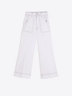 Vilagallo Pantalon Noa Blanco Sale