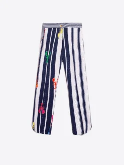Vilagallo Pantalon Ornella Patchwork Print Online