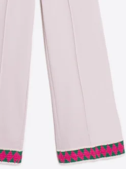 Vilagallo Pantalon Punto Marfil Pasaman Clearance