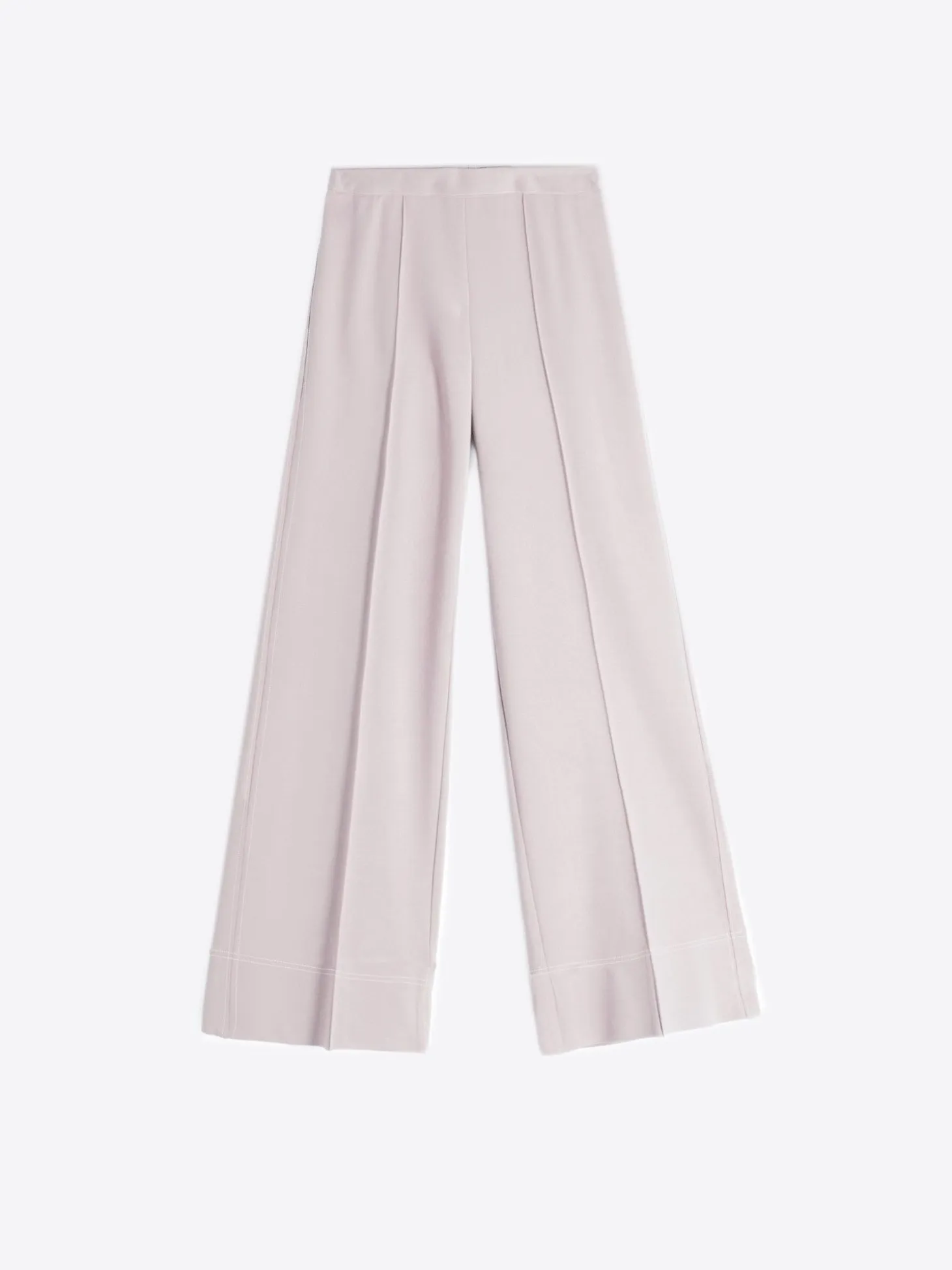 Vilagallo Pantalon Punto Marfil Perfect Fit Cheap