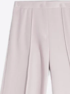 Vilagallo Pantalon Punto Marfil Perfect Fit Cheap
