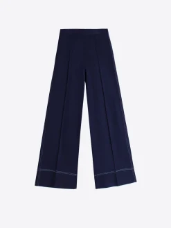 Vilagallo Pantalon Punto Navy New