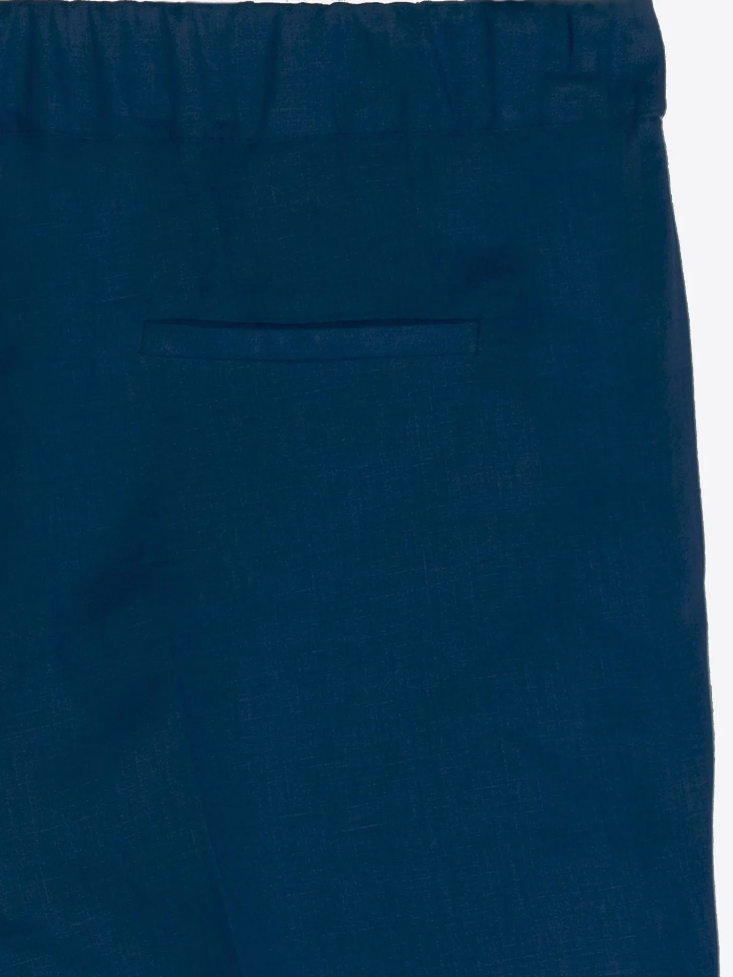 Vilagallo Pantalon Tiffany Navy Linen Sale