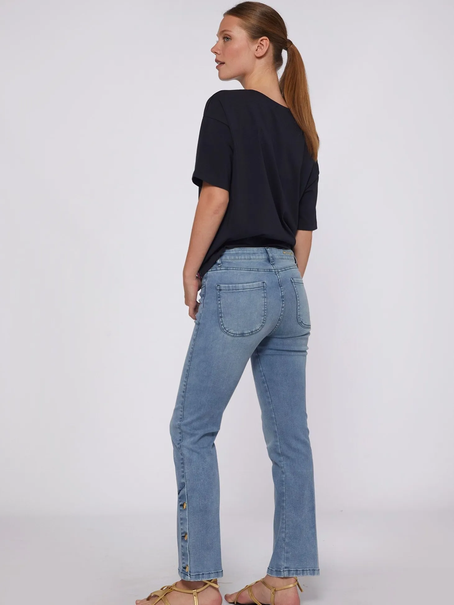 Vilagallo Pantalon Vaquero Gabriella Light Denim New