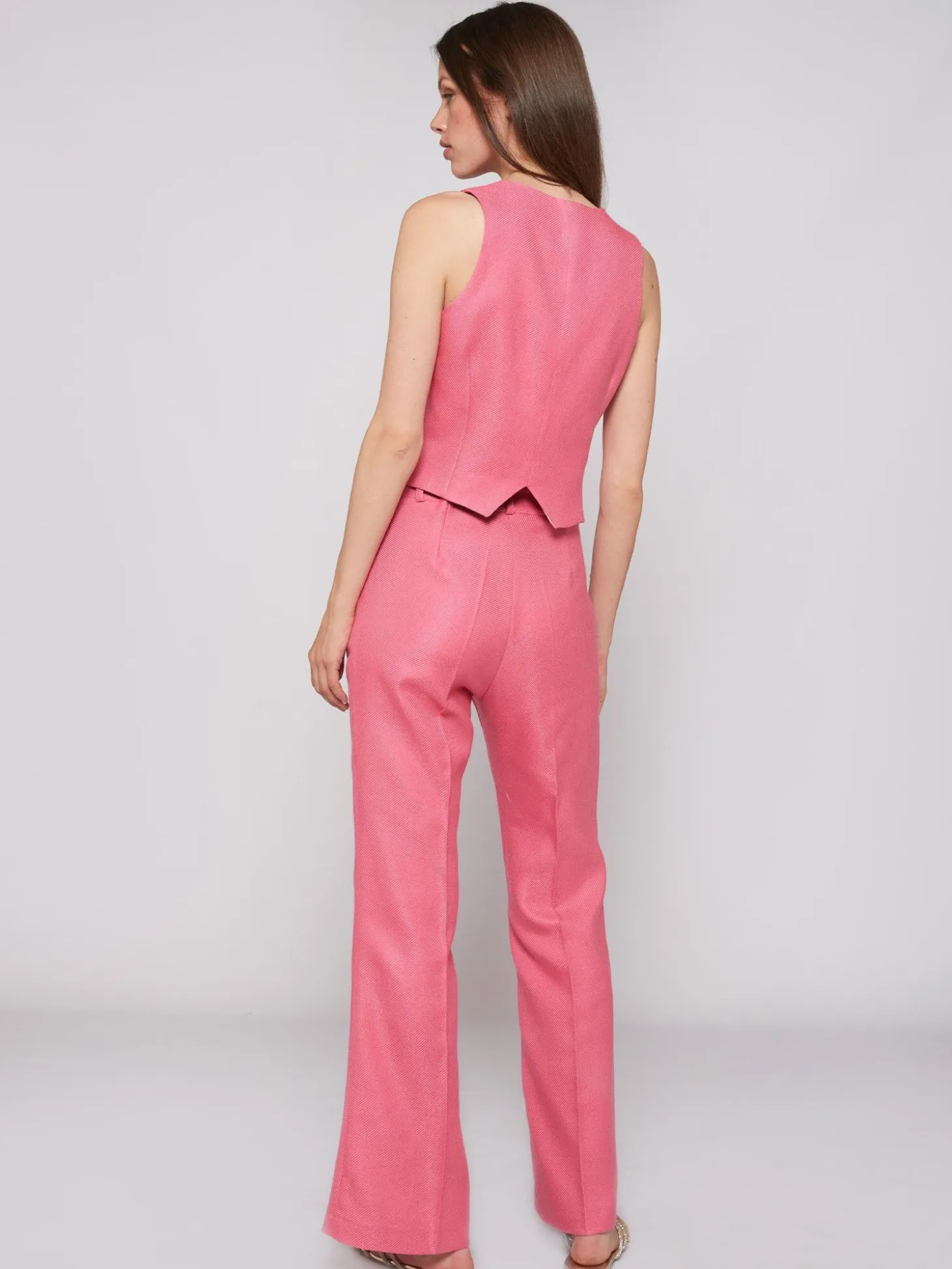 Vilagallo Pantalon Veronica Pink Savile Flash Sale