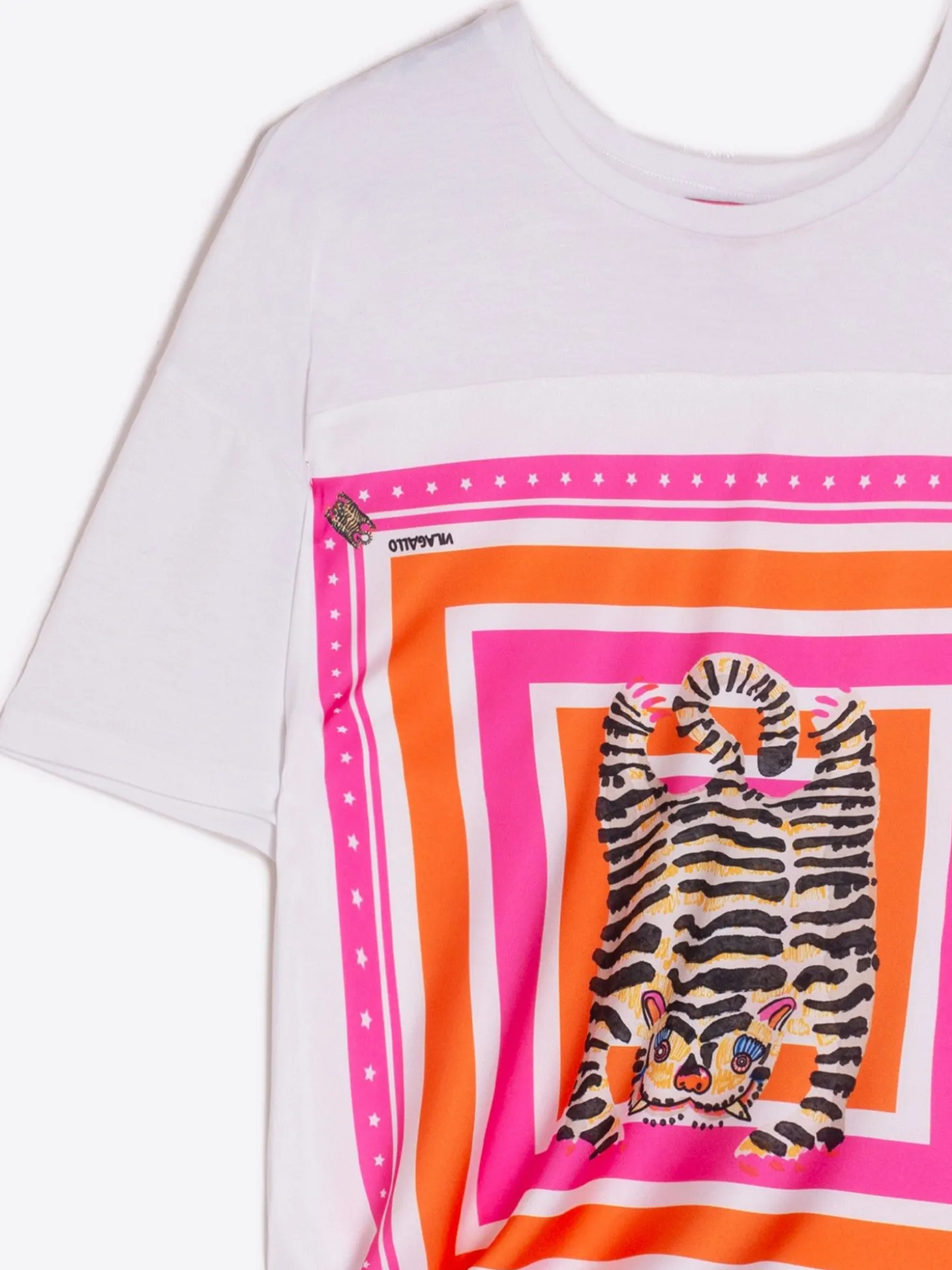 Vilagallo T-Shirt Victoria Tiger Square Cheap