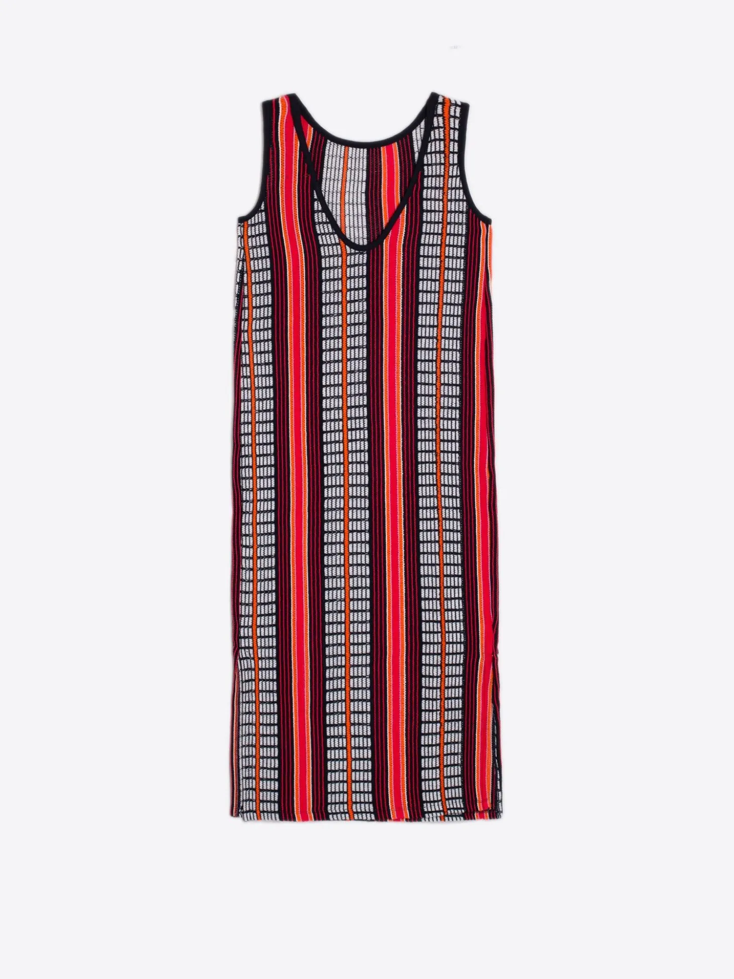 Vilagallo Vestido Cindy Italian Multicolor Stripes Outlet